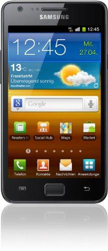 Samsung Galaxy S II (I9100) - Smartphone Libre Android (Pantalla 4.27", cámara 8 MP, 16 GB, Dual-Core 1.2 GHz, 1 GB RAM), Negro (Importado)