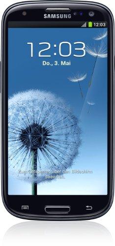 Samsung Galaxy S III (I9300) - Smartphone libre Android (pantalla 4.8", cámara 8 Mp, 16 GB, Quad-Core 1.4 GHz, 1 GB RAM), negro (importado)- Versión Extranjera