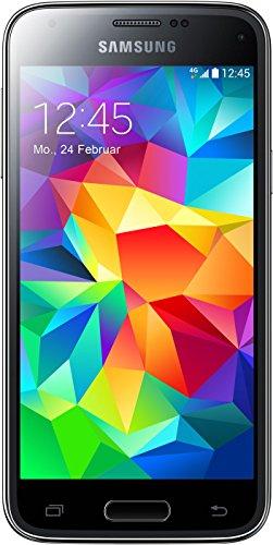 Samsung Galaxy S5 Mini - Smartphone libre Android (pantalla 4.5", cámara 8 Mp, 16 GB, Quad-Core 1.4 GHz, 1.5 GB RAM), negro- Versión Extranjera