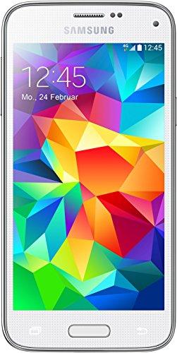 Samsung Galaxy S5 Mini - Smartphone libre Android (pantalla 4.5", cámara 8 Mp, 16 GB, Quad-Core 1.4 GHz, 1.5 GB RAM), blanco- Versión Extranjera