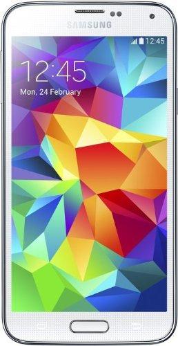 Samsung Galaxy S5 - Smartphone libre Android (pantalla 5.1", cámara 16 Mp, 16 GB, Quad-Core 2.5 GHz, 2 GB RAM), blanco