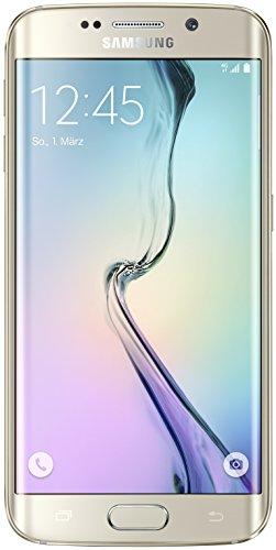 Samsung Galaxy S6 Edge - Smartphone libre Android (pantalla 5.1", cámara 16 Mp, 32 GB, Quad-Core 2.1 GHz, 3 GB RAM), dorado [modelo español]