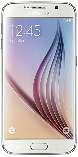 Samsung Galaxy S6 - Smartphone libre Android (pantalla 5.1", cámara 16 Mp, 32 GB, Octa-Core 2.1 GHz, 3 GB RAM), blanco