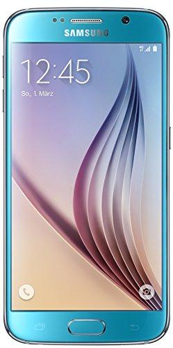Samsung Galaxy S6 - Smartphone libre Android (pantalla 5.1", cámara 16 Mp, 32 GB, Octa-Core 2.1 GHz, 3 GB RAM), azul