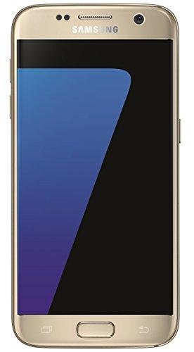 Samsung Galaxy S7 - Smartphone de 5.1" (SIM única, Android, 32 GB, 4G, NanoSIM, gsm, HSPA+, UMTS, WCDMA, LTE), Plata - [Importado de Alemania]
