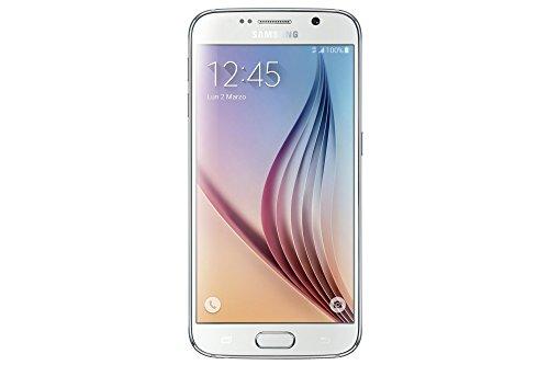 Samsung Galaxy S6 - Smartphone libre Android (pantalla 5.1", cámara 16 Mp, 32 GB, 3 GB RAM), blanco- Versión Extranjera