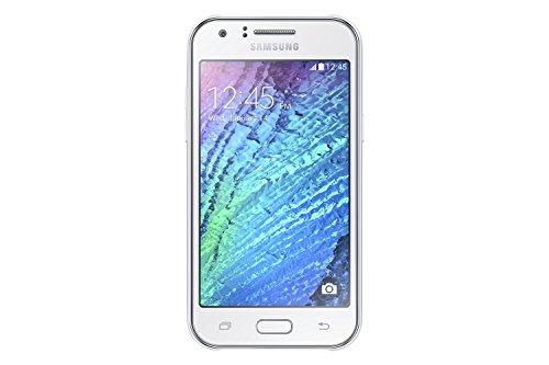 Samsung Galaxy J1 - Smartphone de 4.3" (WiFi, Spreadtrum Dual-core 1.2 GHz, 512 MB de RAM, cámara de 5 MP, micro SD, Android) color blanco [modelo español]