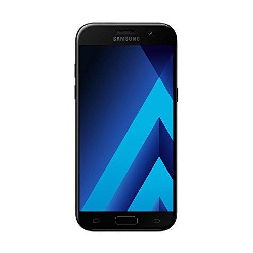 Samsung Galaxy A5 (2017) - Smartphone Libre de 5,2" (Android 6.0, Pantalla Super AMOLED táctil capacitiva, cámara Trasera 16 MP y Frontal 16 MP, 32 GB) [Versión española] Negro