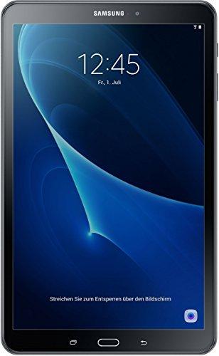 Samsung Galaxy Tab A - Tablet (10.1" - 255.4 mm, 16GB eMMC, Android 6.0, 2016), color negro