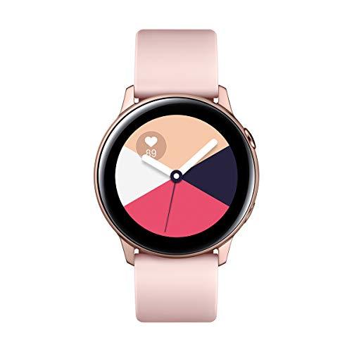 Samsung Galaxy Watch Active - Smartwatch (1,1",40mm, Tizen, 768 MB de RAM, Memoria Interna de 4 GB), Color rosa - Versión Española