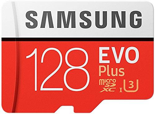 Samsung MicroSDXC - Tarjeta de memoria de 128 GB - Amazon Exclusive Packaging