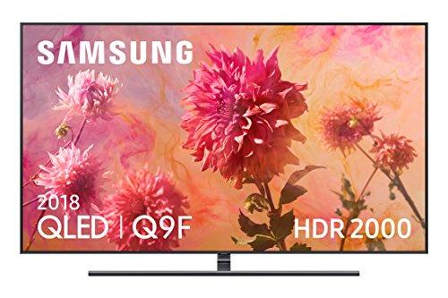 Samsung QLED 2018 55Q9FN - Smart TV Plano de 55", 4K UHD resolución, HDR 2000, Control One Remote Premium, One Connect + Cable Invisible, versión española, Color Negro