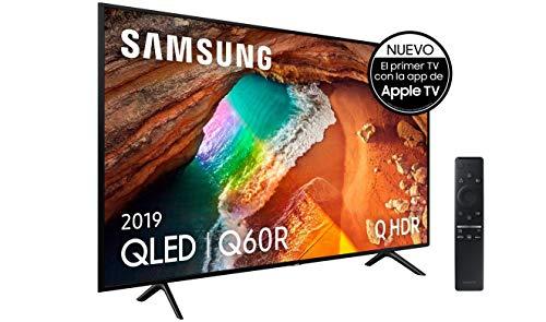 Samsung QLED 4K 2019 43Q60R - Smart TV de 43  con Resolución 4K UHD  Supreme Ultra Dimming  Q HDR  Inteligencia Artificial 4K  One Remote Control  Apple TV y Compatible con Alexa