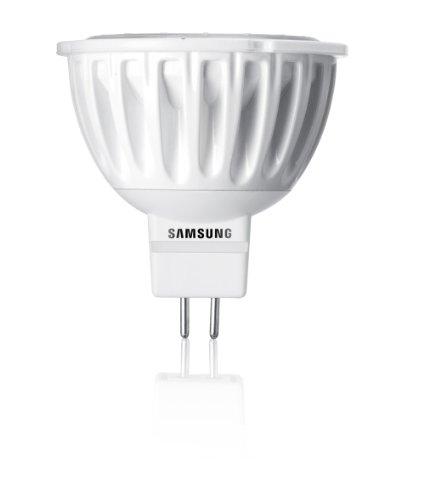 Samsung SI-M8W06SAD0EU - Foco LED reflector, 5 W equivalente a 35 W, GU5,3, 12 V, 40° luz blanca cálida, intensidad no regulable