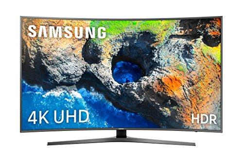 Samsung TV 49MU6655 - Smart TV DE 49" (UHD 4K, HDR, Pantalla Curva, Quad-Core, Active Crystal Color, 3 HDMI, 2 USB), Color Gris