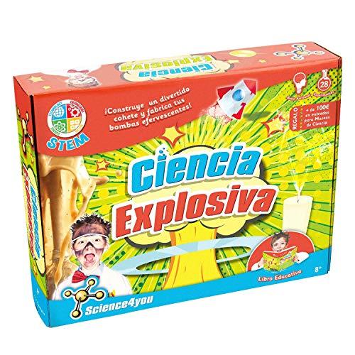 Science4you-481517 Cienca explosiva, Juguete Educativo y cientifico (481517)