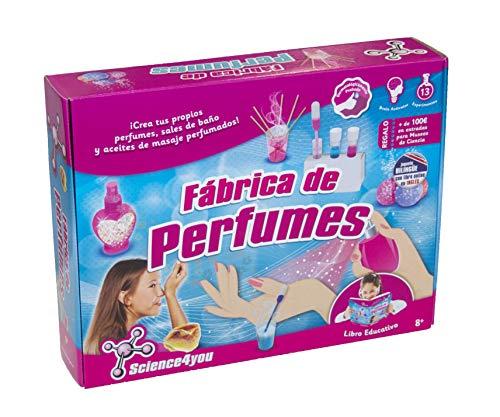 Science4You-5600310398467 Fabrica De Perfumes Juguete Científico Y Educativo para niños +8 anos, Multicolor (398467)