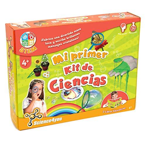 Science4You-Mi Primer Kit de Ciencias-Juguete Cientifico para Niños +4 Años KDE, Color multocolor, única (600270)
