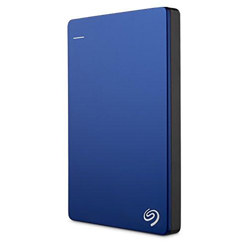 Seagate Backup Plus Slim, 1TB - Disco Duro Externo (1TB, 1000 GB, 2.5", 3.0 (3.1 Gen 1), Azul)