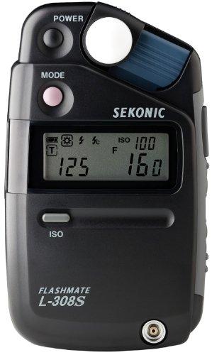 Sekonic SE L308S - Fotómetro, Color Negro