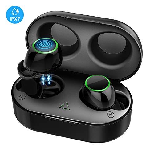 Mpow bluetooth Auriculares Inalambricos Deportivos, con IPX7 Impermeables 40H Playtime Hi-Fi Estéreo In-Ear con CVC 6.0 Mics Dual, Control Tactil