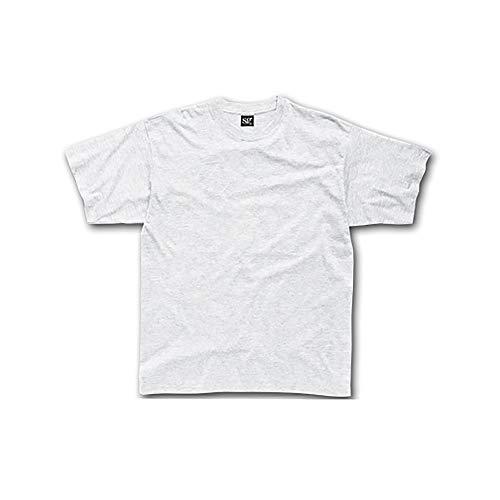 SG - Camiseta básica de Manga Corta Unisex 100% algodón Grueso Niños Niñas - Verano/Calor