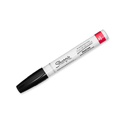 DYMO Oil-Based Paint Marker Medium Point Negro - Marcador permanente (Negro, Multicolor, De plástico, Medio)