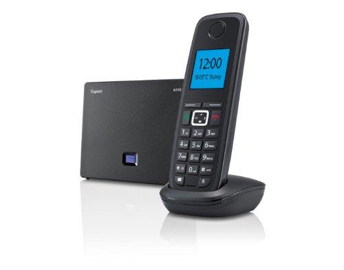 Siemens A510 IP - Teléfono fijo inalámbrico, negro (importado)