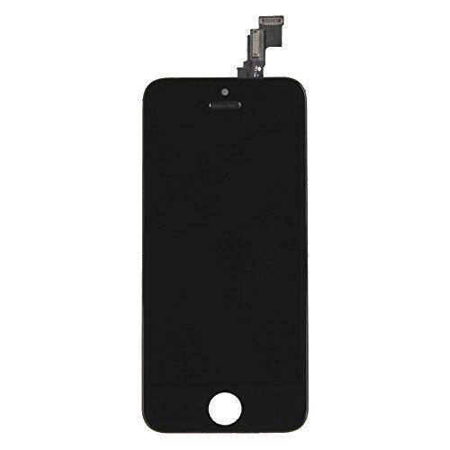 SKILIWAH® LCD para iPhone 5S Pantalla Táctil LCD Digitalizador Display Recambio Completo,Color Negro+Herramientas