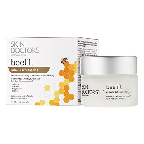 Skin Doctors Beelift | Cuidado antienvejecimiento | Veneno de abeja | Miel de manuka y jalea real | Estimula la producción de colágeno | Sin parabenos | 50 ml