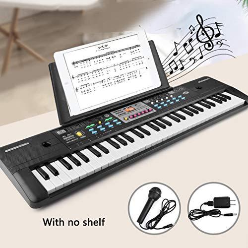 Sliwei 37 teclas Micrófono Teclado Juguetes musicales para niños Educación temprana Pianos y teclados