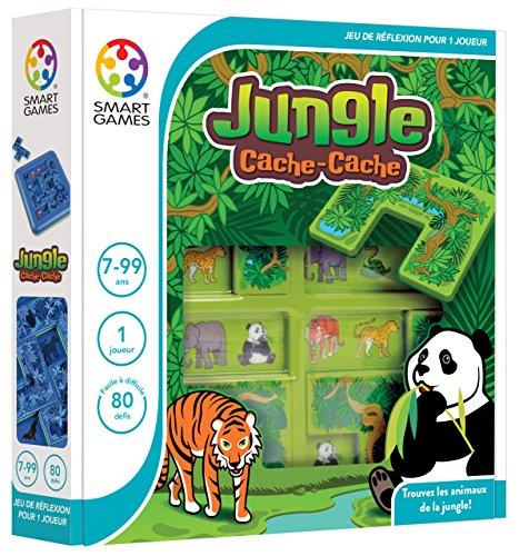 Smart Games Cache-Cache Jungle Child Niño/niña - Juegos educativos, Child, Niño/niña, 7 año(s), 80 Pieza(s), 240 mm