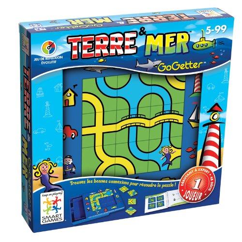Smart Games - Tierra y mar, Juguete Educativo para memorizar y asimilar (Learning Resources SMG-0002) [Importado]