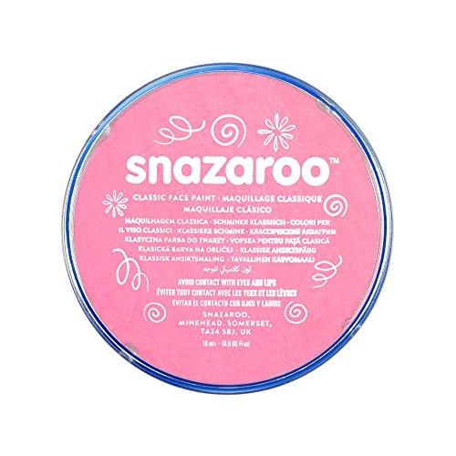 Snazaroo - Pintura facial y corporal, 18 ml, color rosa pálido