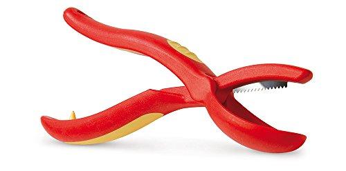 Snips - Cascador de castañas (plástico y Acero), Color Rojo