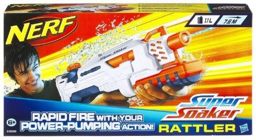 Hasbro NERF Super Soaker Rattler Pistola de Agua