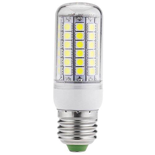 SODIAL(R)LED Luz del maiz E27 12W 5050 SMD Bombilla Lampara Iluminacion 69 LED Ahorro de energia 360 grados blanca 220V