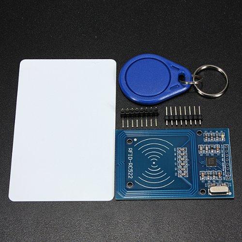 SODIAL(R) MFRC-522 RC522 RFID Module IC Card Sensor de induccion con llavero de la tarjeta S50 gratis