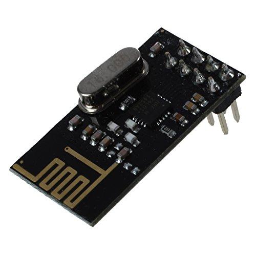 SODIAL(R) 1 x Microcontrolador Modulo de Transceptor Inalambrico Antena NRF24L01 2.4GHz Arduino