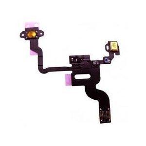 SODIAL(R) Cable Flex (Sensor de Proximidad, Boton de Encendido & Microfono con Supresion de Ruido) para Apple iPhone 4
