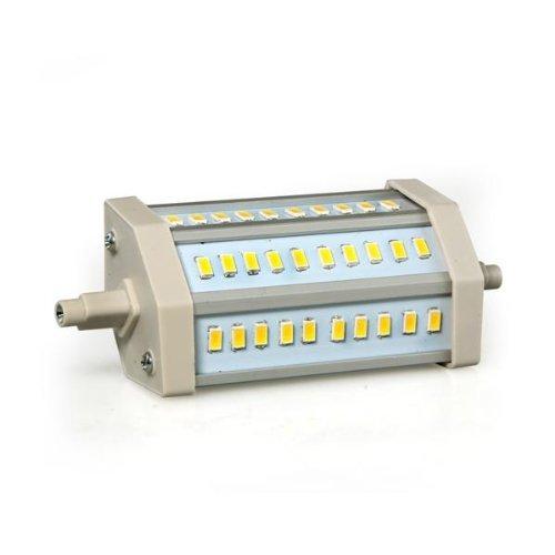 SODIAL (R) R7S / J118 Regulable 30 5630 SMD LED lampara de 12W bombilla Lampara Blanca Calida