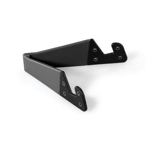 SODIAL(R) Soporte base de mesa universal ajustable plegable gris para iPhone iPad