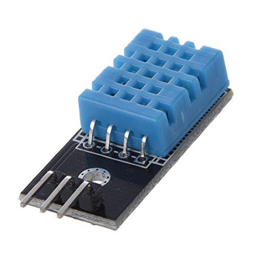 SODIAL(R) 2x DHT11 Temperatura y modulo del sensor de humedad relativa para el cable de 3 pines de Arduino