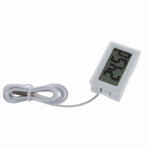 SODIAL(R) Termometro Digital LCD para Refrigerador Congelador Nevera Temperatura -50 ~ 110C