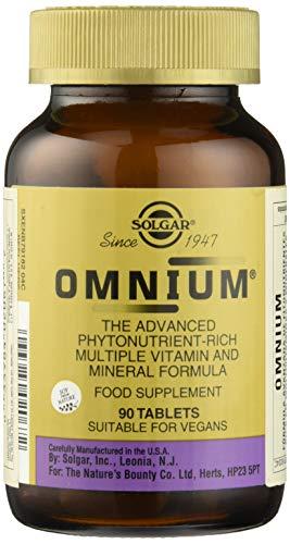 Solgar Omnium Vitaminas - 90 Tabletas