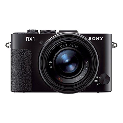 Sony DSC-RX1 - Cámara compacta de 24.3 MP (Pantalla de 3.0", Sensor de fotograma Completo, estabilizador de Imagen Digital, Video Full HD, Anilla de Enfoque y Apertura), Color Negro