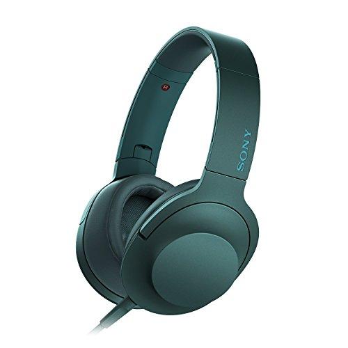 Sony MDR-100AAP h.Ear on - Auriculares con Sonido de Alta resolución Hi-Res Audio y Manos Libres con Control Remoto, Azul