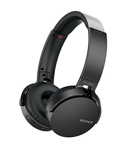 Sony MDR-XB650BT - Auriculares inalámbricos (Extra Bass, Bluetooth, NFC, diseño Plegable, hasta 30 Horas de autonomía), Color Negro