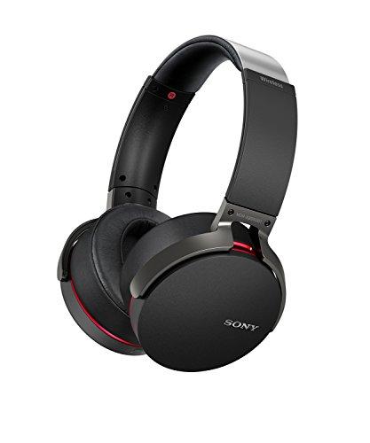 Sony XB950B1 Extra Bass, Auriculares Inalámbricos con Bluetooth, Alámbrico/Inalámbrico, Talla Única, Negro