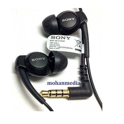 Sony MH-EX300AP - Auriculares con cables para móvil (3.5 mm), negro